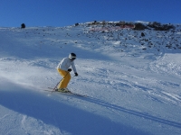 Skifahren in Splügen